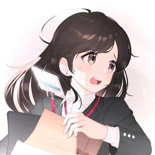 动漫女生头像吃瓜,一场视觉盛宴的甜蜜邂逅